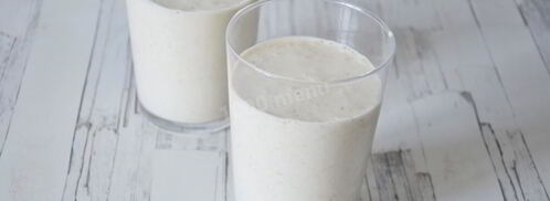 смузи с овсяными хлопьями бананом. Шаг 5