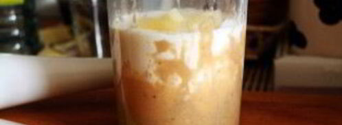 смузи с яблоком и бананом. Шаг 3