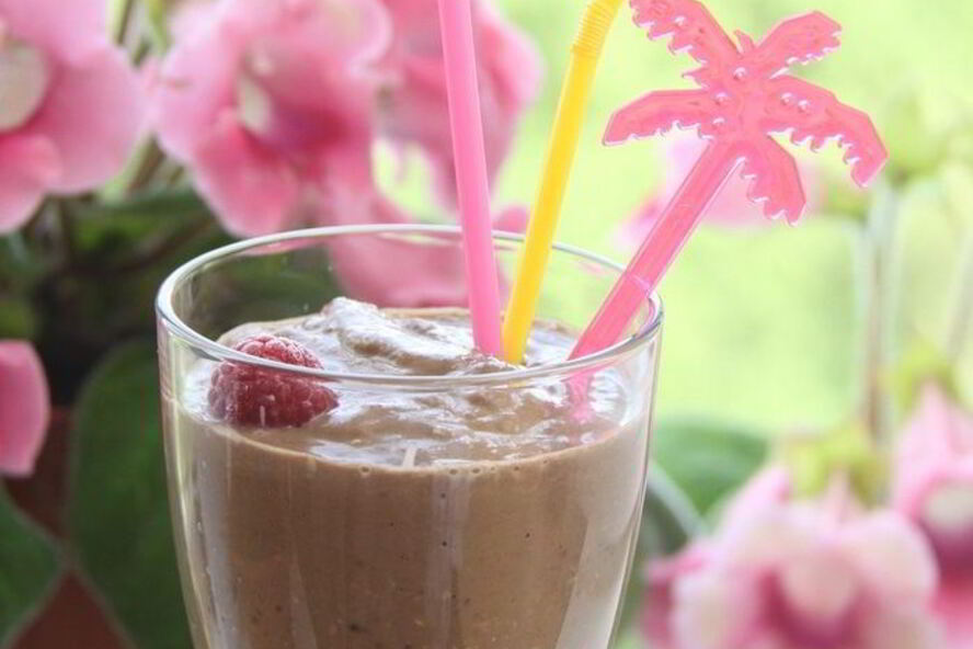 Рецепт смузи шоколадно-овсяный