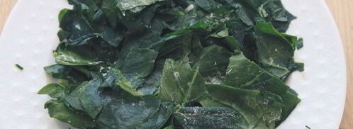 смузи со шпинатом и апельсином. Шаг 3