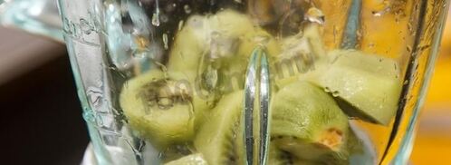 творожный мусс с фруктовым смузи. Шаг 2