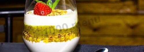 творожный мусс с фруктовым смузи. Шаг 6