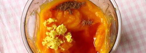 тыквенно-цитрусовый смузи с имбирем. Шаг 8