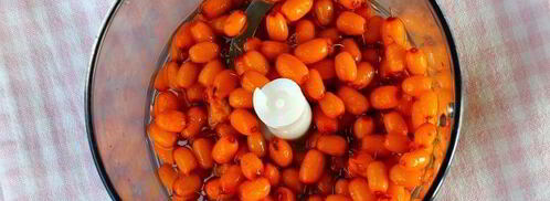 тыквенный смузи с облепихой и бананом. Шаг 8