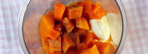 тыквенный смузи с облепихой и бананом. Шаг 10