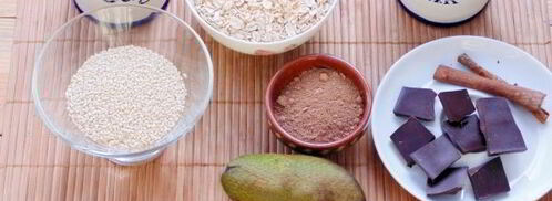 вегетарианский смузи горячий шоколад. Шаг 7