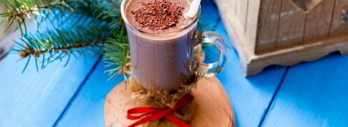 вегетарианский смузи горячий шоколад. Шаг 14