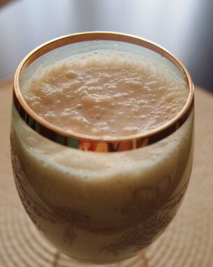 Яблочно-кефирный коктейль