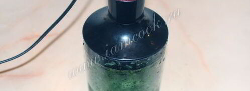 зеленый коктейль из шпината. Шаг 5