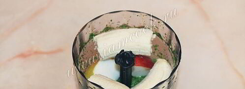 зеленый коктейль из шпината. Шаг 6