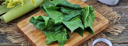 зеленый коктейль с овсяными хлопьями и льном. Шаг 6