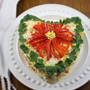 Салат с крабовыми палочками