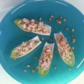 Салаты с креветками