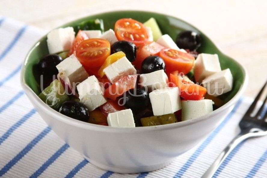 Рецепт классический греческий салат