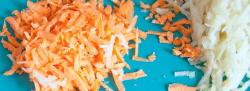 имбирный салат. Шаг 2