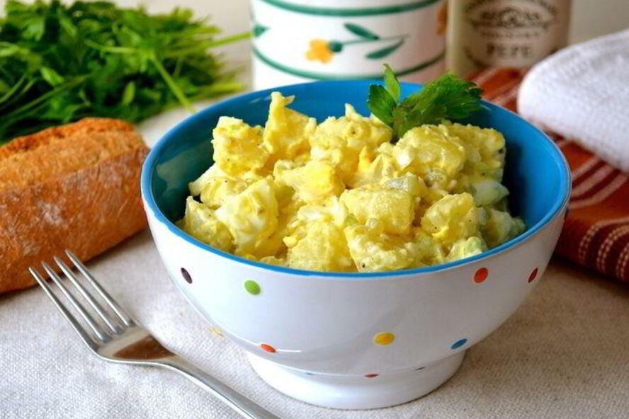 Рецепт американский картофельный салат