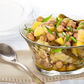 Салаты с шампиньонами