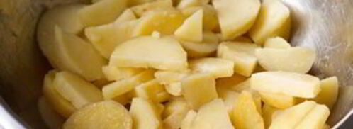 французский картофельный салат. Шаг 2