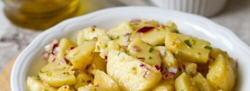 французский картофельный салат. Шаг 7