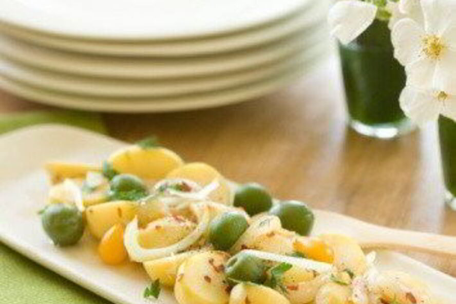 Рецепт картофельный салат по-гречески