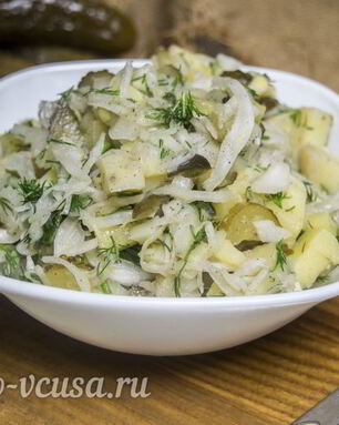 Картофельный салат по-немецки
