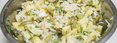 картофельный салат по-немецки. Шаг 5