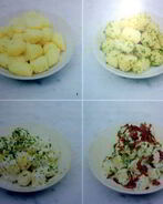 Картофельный салат с беконом