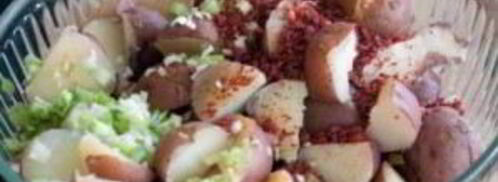 картофельный салат с сыром. Шаг 7