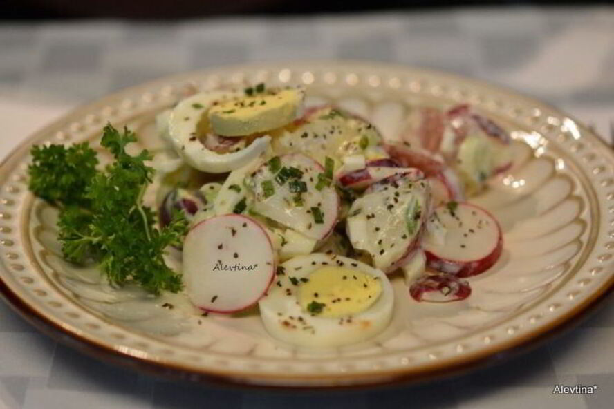 Рецепт картофельный салат