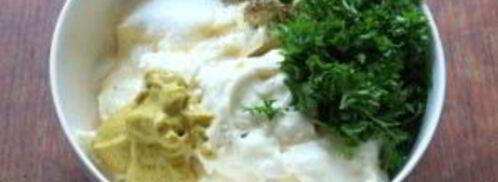 классический картофельный салат. Шаг 3