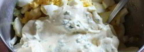 классический картофельный салат. Шаг 4