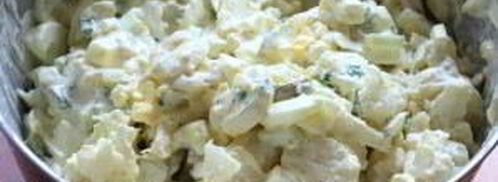 классический картофельный салат. Шаг 5