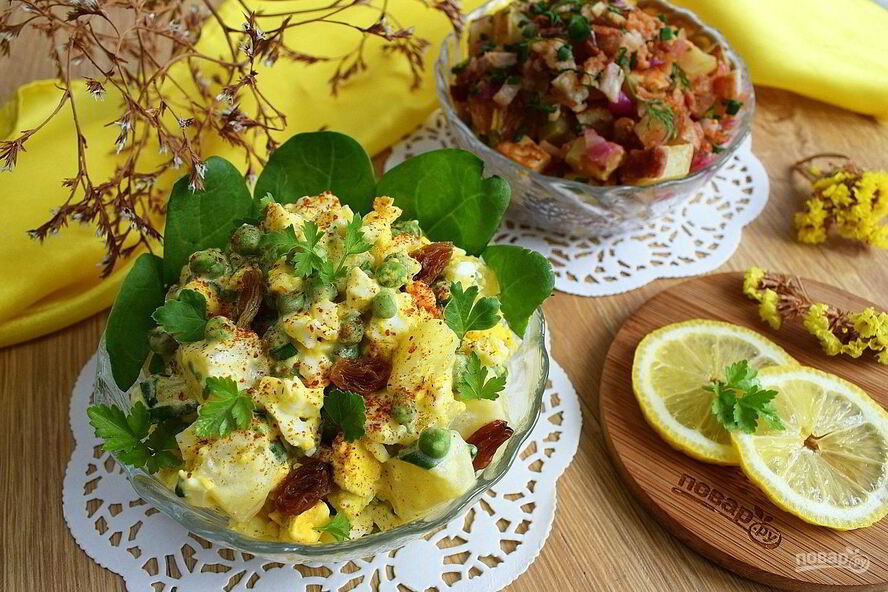 Рецепт королевский картофельный салат