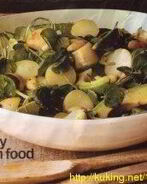 Ленивый картофельный салат