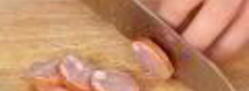 немецкий картофельный салат с копченой колбасой. Шаг 2