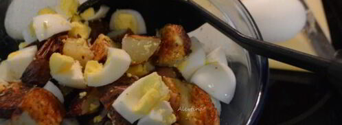 печеный картофельный салат. Шаг 3