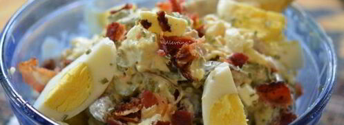 печеный картофельный салат. Шаг 4