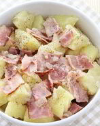 Салат из картофеля без майонеза