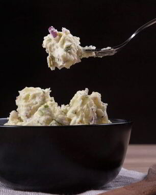 Салат из картофеля