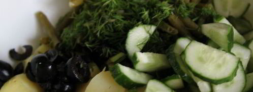 салат из молодого картофеля со стручковой фасолью. Шаг 3