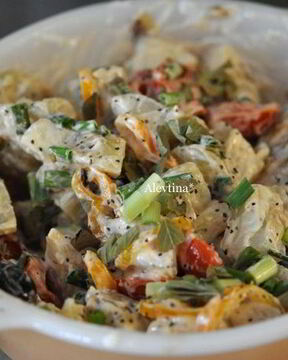 Средиземноморский картофельный салат