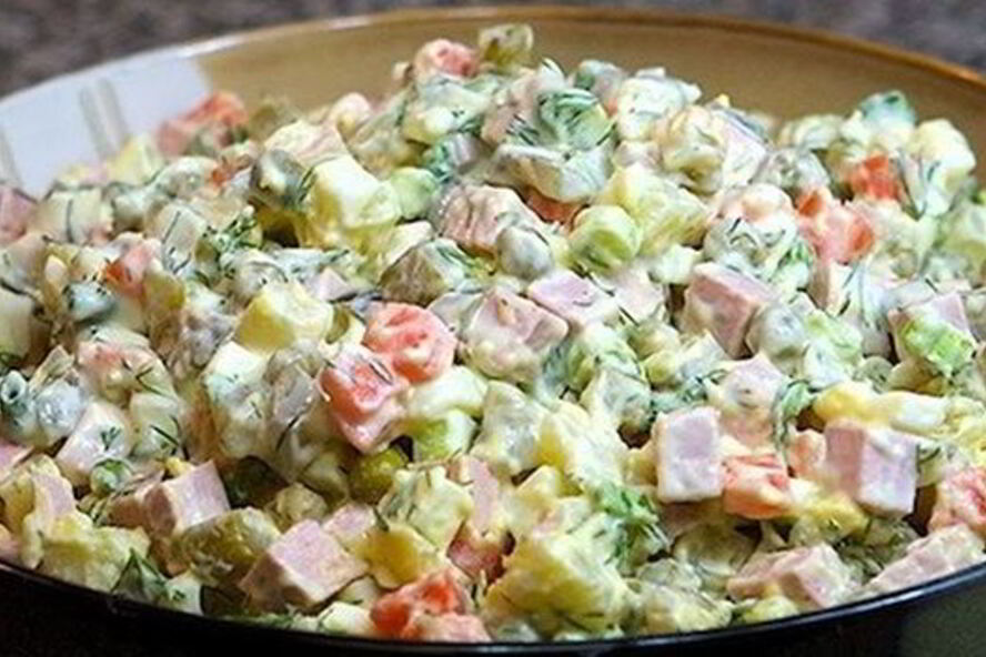 Рецепт оливье классический