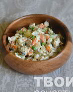 Оливье с курицей