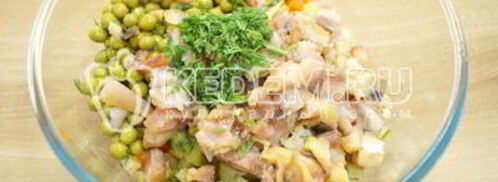 постный оливье. Шаг 7