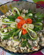 Рыбный оливье