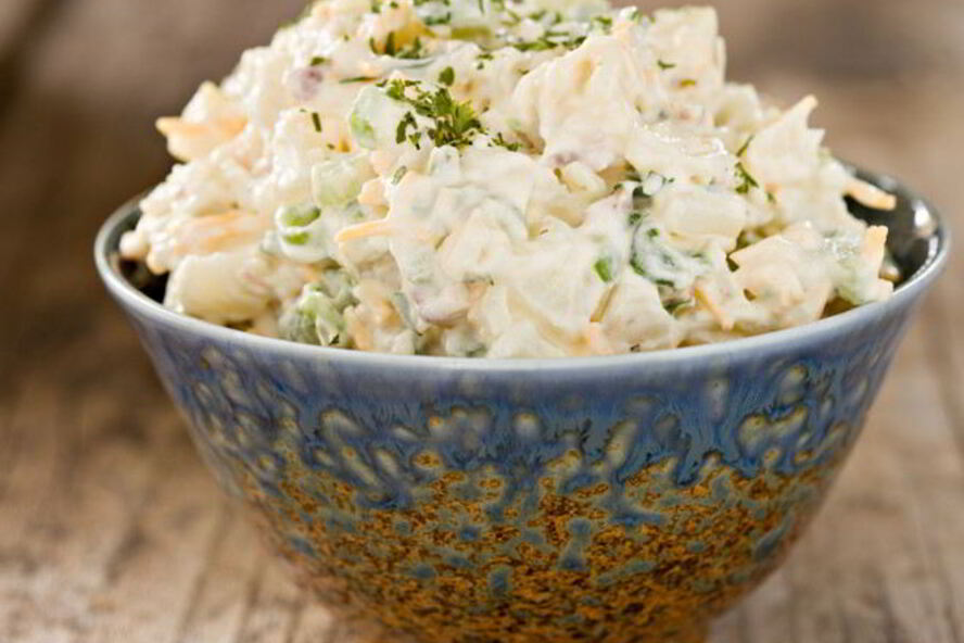 Рецепт салат оливье с курицей