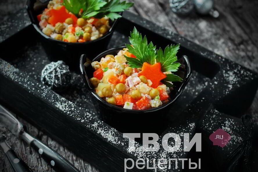 Рецепт салат оливье