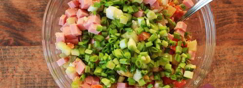 салат оливье. Шаг 6