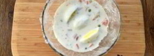 салат-желе оливье. Шаг 6