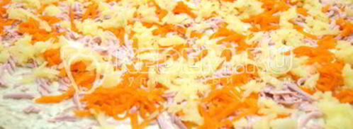 закуска оливье-рулет. Шаг 6